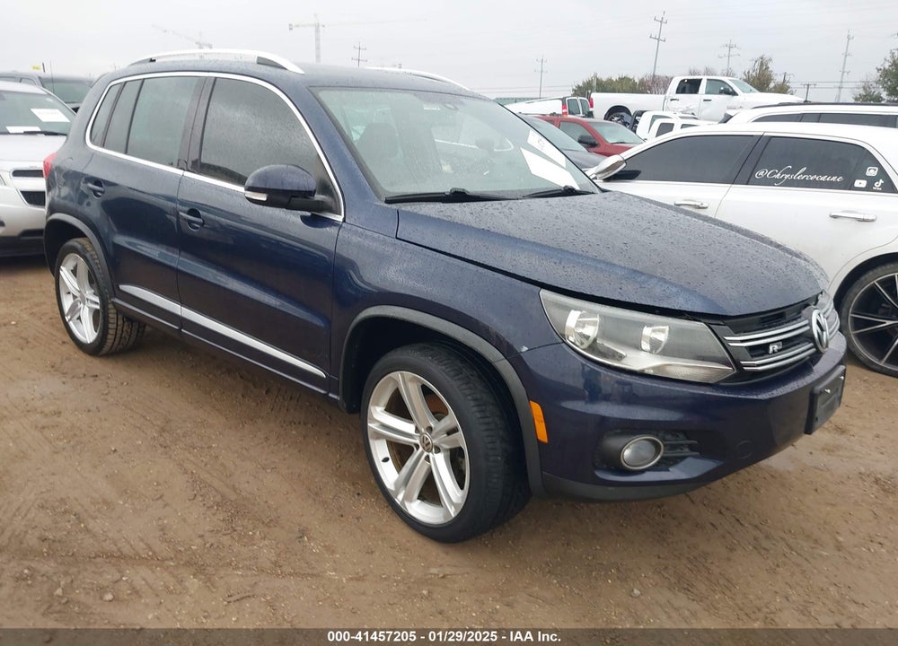2016 VOLKSWAGEN TIGUAN R-LINE VIN: WVGAV7AX2GW036169