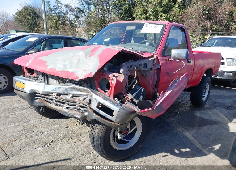 1989 TOYOTA PICKUP 1/2 TON SHT WHEELBASE DLX VIN: JT4RN01P3K7006258