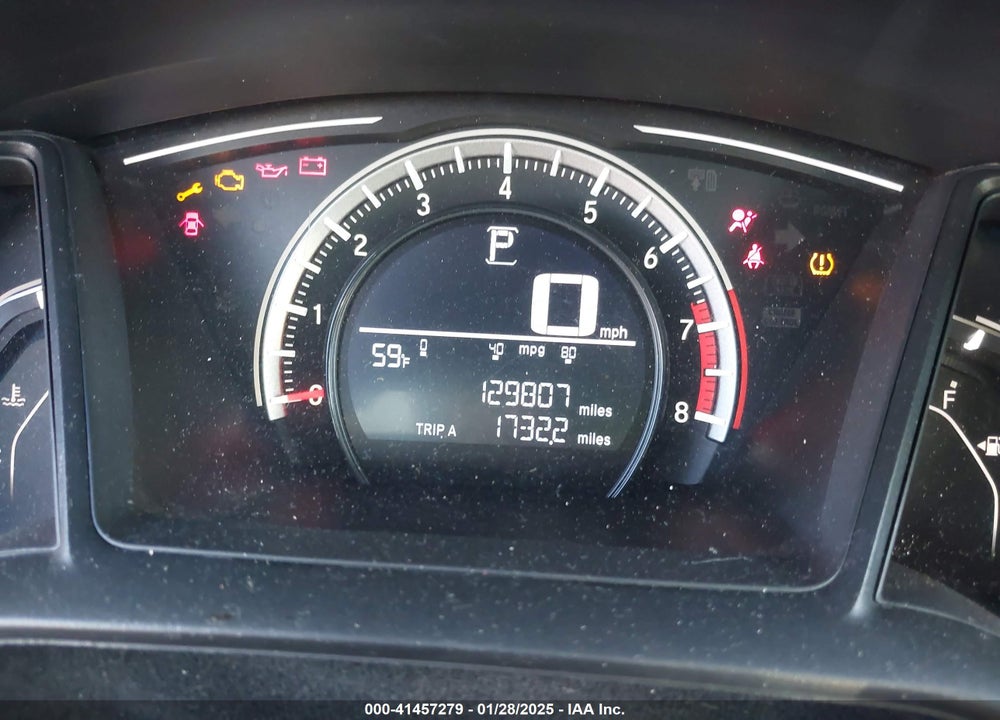 2017 HONDA CIVIC LX VIN: 19XFC2F54HE223807