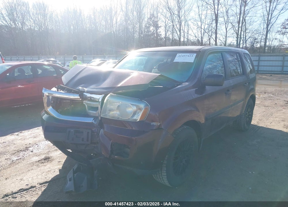 2011 HONDA PILOT VIN: 5FNYF4H22BB059800