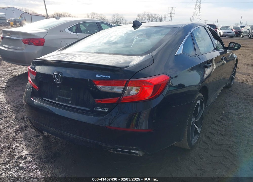 2022 HONDA ACCORD VIN: 1HGCV1F48NA007375