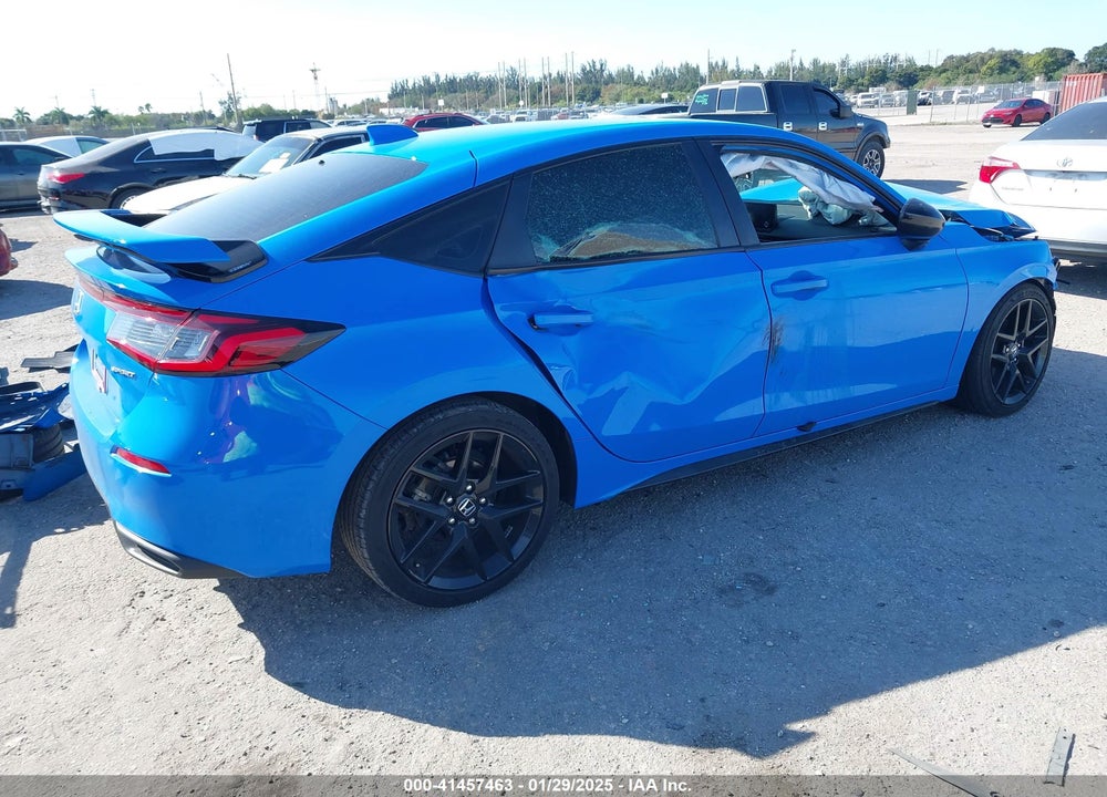 2022 HONDA CIVIC VIN: 19XFL2H83NE012908