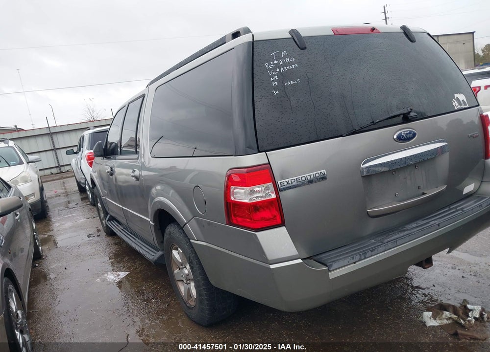 2008 FORD EXPEDITION EL XLT VIN: 1FMFK15578LA54089