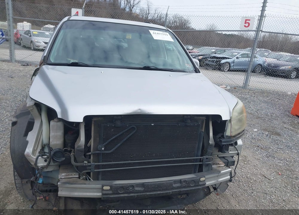 2006 HONDA PILOT EX-L VIN: 2HKYF18526H563067