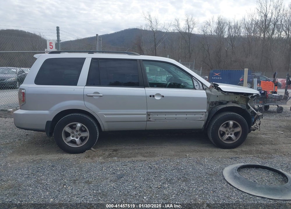 2006 HONDA PILOT EX-L VIN: 2HKYF18526H563067