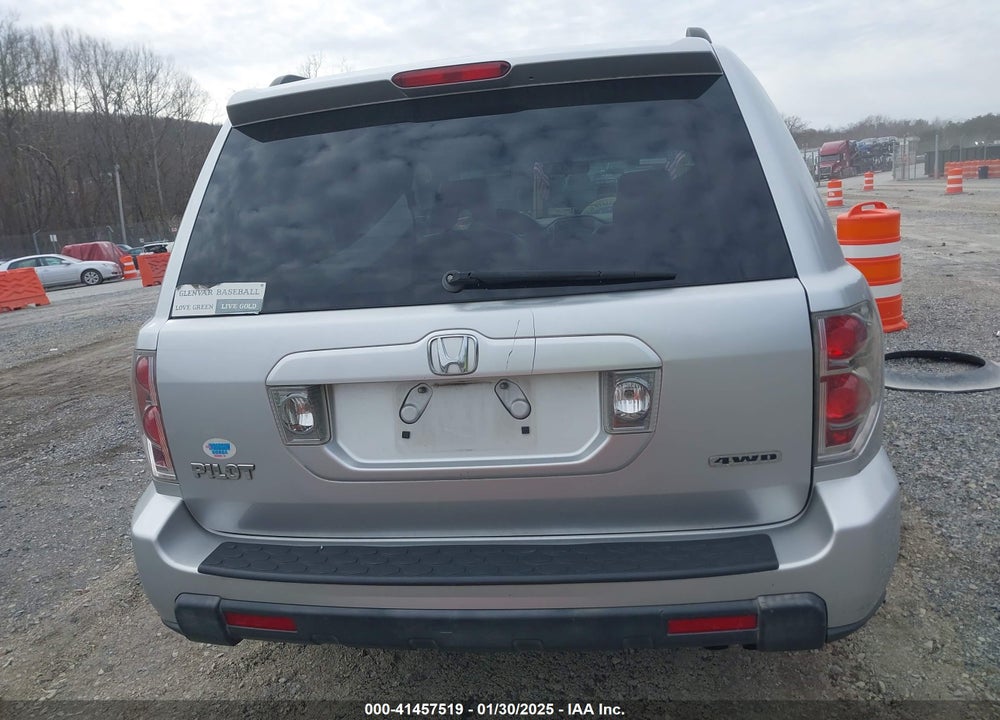 2006 HONDA PILOT EX-L VIN: 2HKYF18526H563067