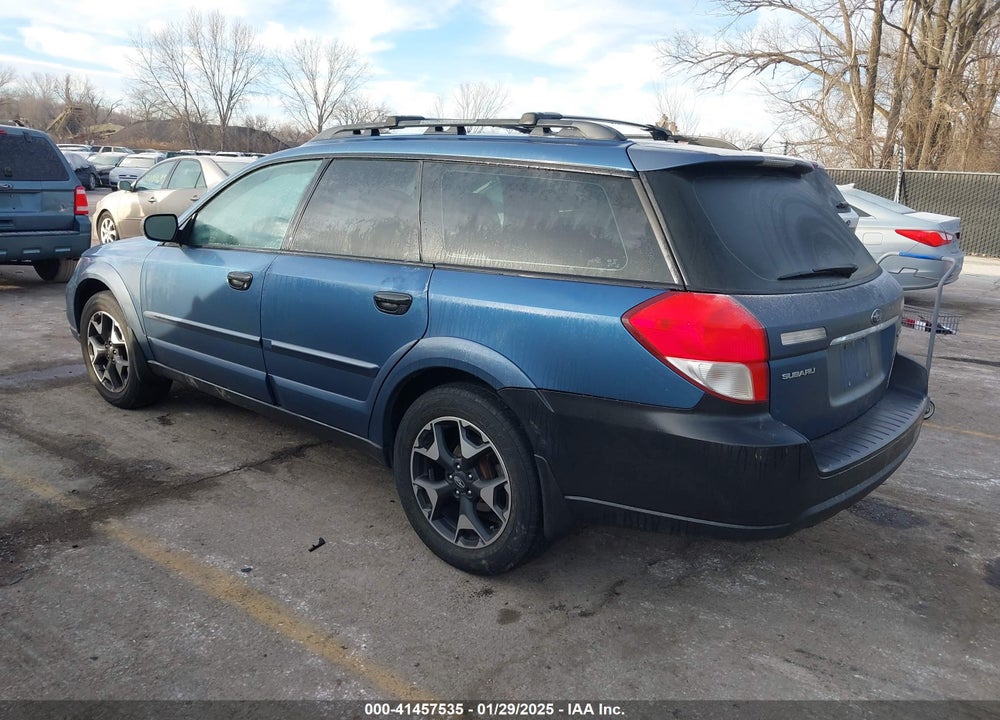 2008 SUBARU OUTBACK VIN: 4S4BP61C687314010