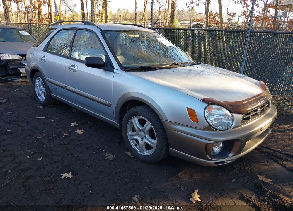 2002 SUBARU IMPREZA OUTBACK SPORT VIN: JF1GG68512H830736