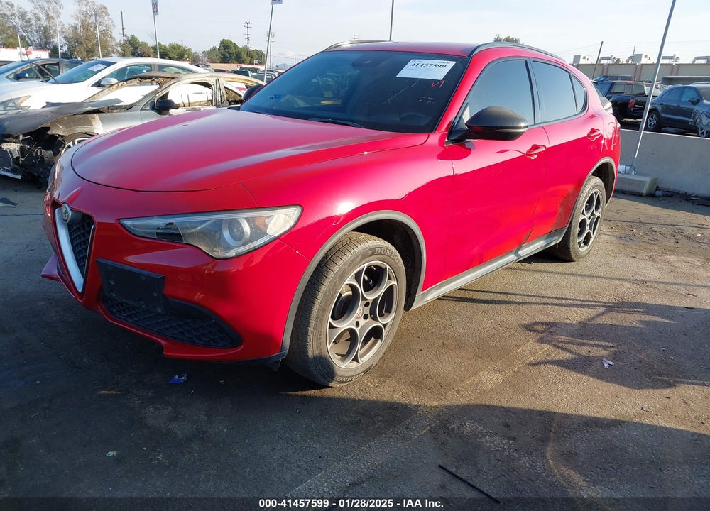2019 ALFA ROMEO STELVIO SPORT RWD VIN: ZASPAJAN8K7C40006