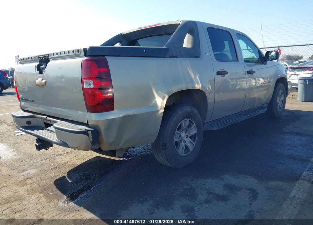 2007 CHEVROLET AVALANCHE 1500 VIN: 3GNEC12J67G138356