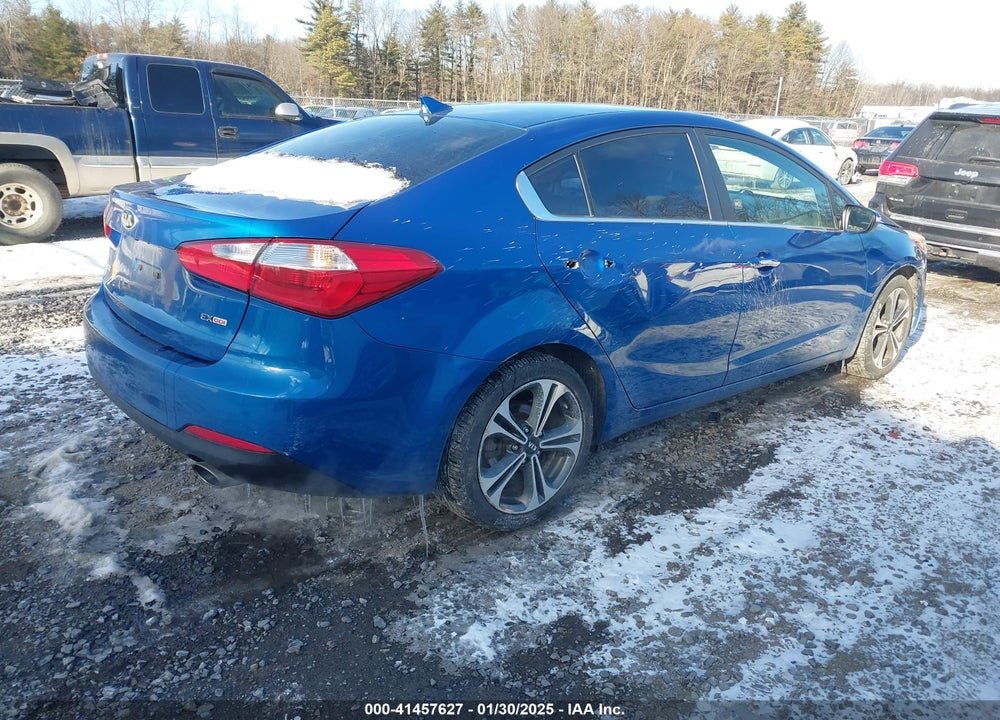 2014 KIA FORTE EX VIN: KNAFX4A84E5232044