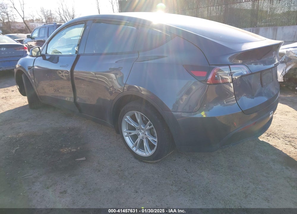 2021 TESLA MODEL Y VIN: 5YJYGDEE7MF201086