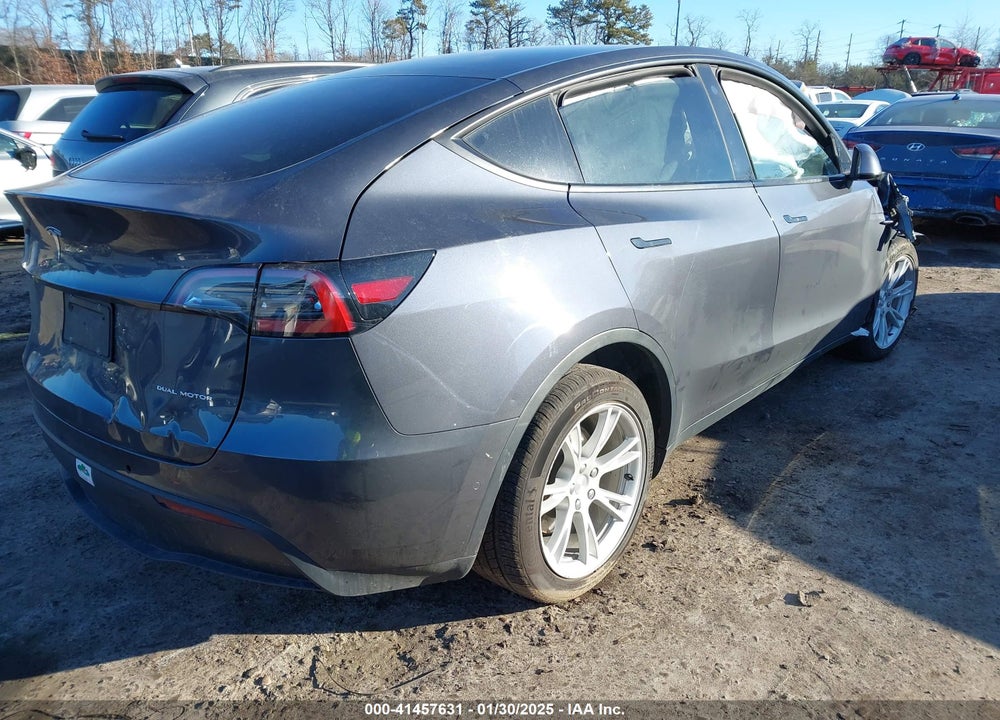 2021 TESLA MODEL Y VIN: 5YJYGDEE7MF201086