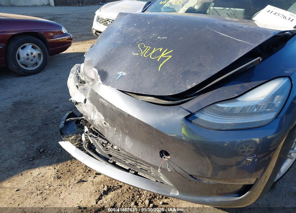 2021 TESLA MODEL Y VIN: 5YJYGDEE7MF201086