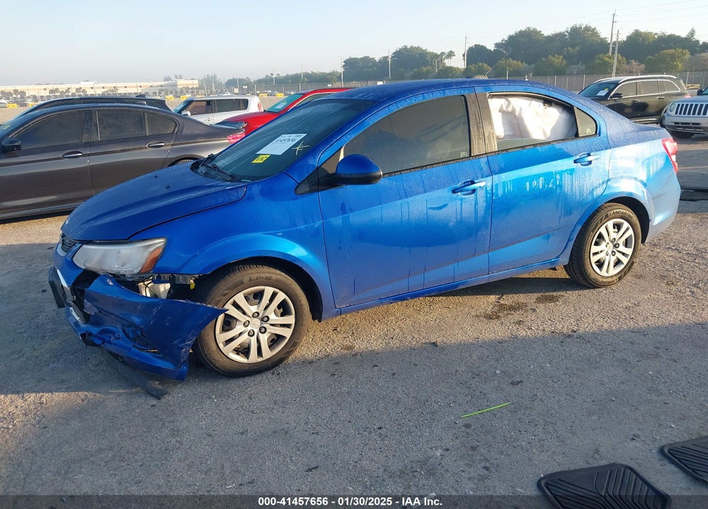 2018 CHEVROLET SONIC VIN: 1G1JB5SH9J4103452