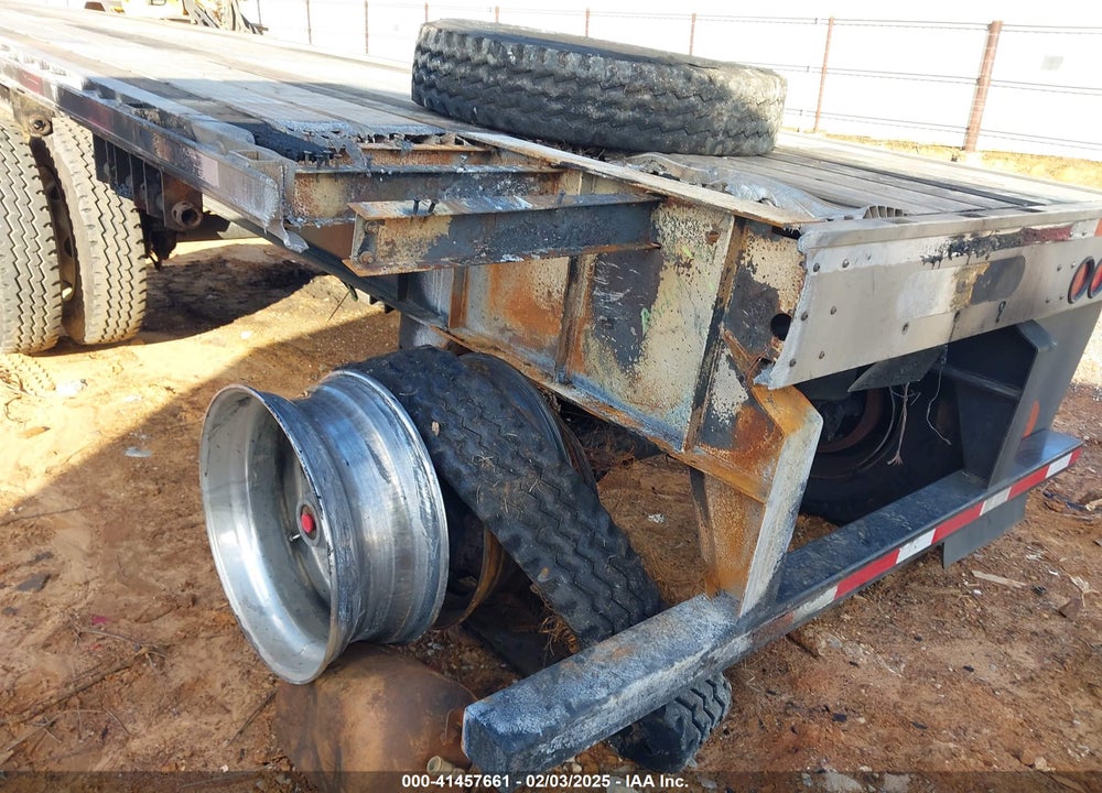 2019 TRANSCRAFT CORP FLATBED TRAILER VIN: 1TTF482C9K3137237