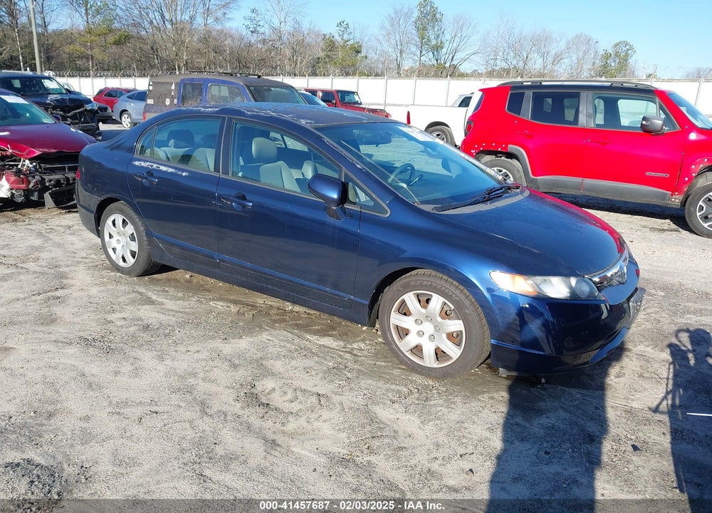 2008 HONDA CIVIC LX VIN: 2HGFA16598H528838