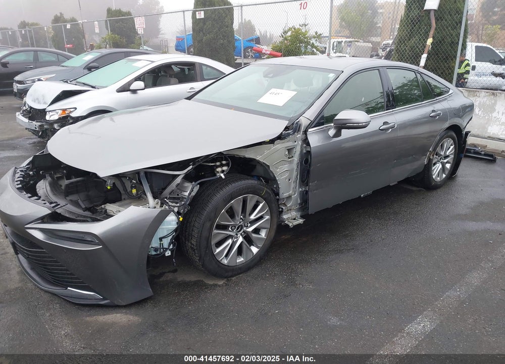 2022 TOYOTA MIRAI VIN: JTDAAAAA3NA004530