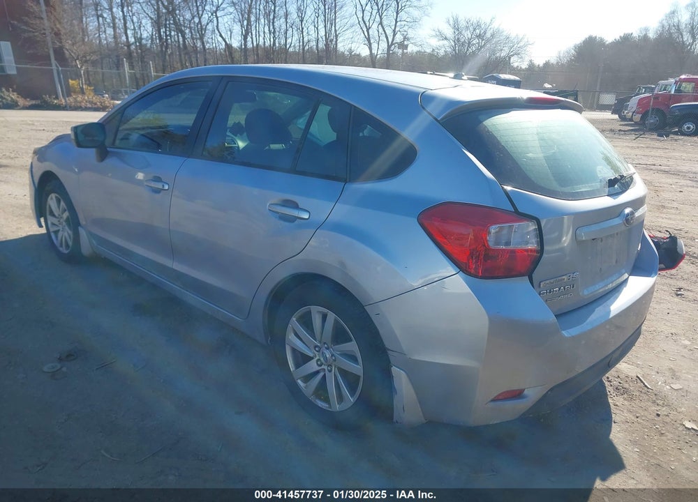 2015 SUBARU IMPREZA VIN: JF1GPAC61F8247298