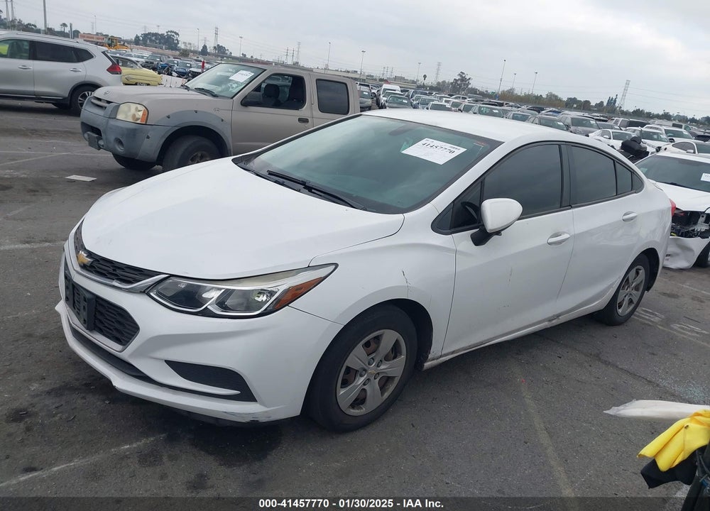 2017 CHEVROLET CRUZE LS AUTO VIN: 1G1BC5SM0H7124374