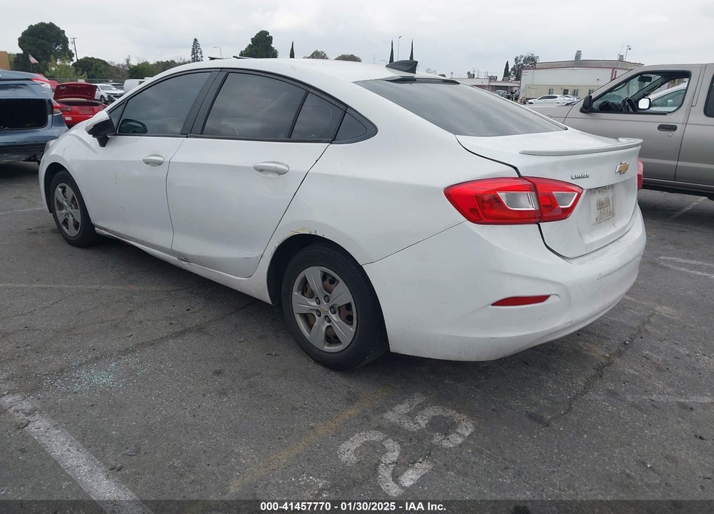2017 CHEVROLET CRUZE LS AUTO VIN: 1G1BC5SM0H7124374