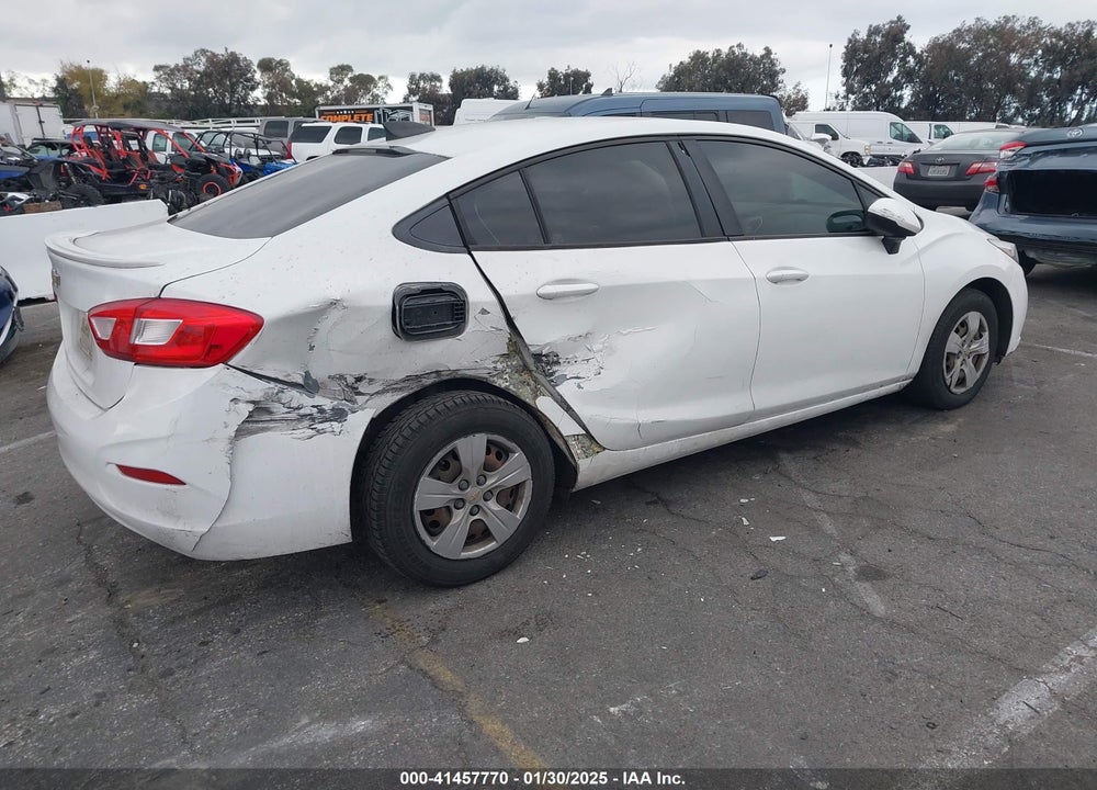 2017 CHEVROLET CRUZE LS AUTO VIN: 1G1BC5SM0H7124374