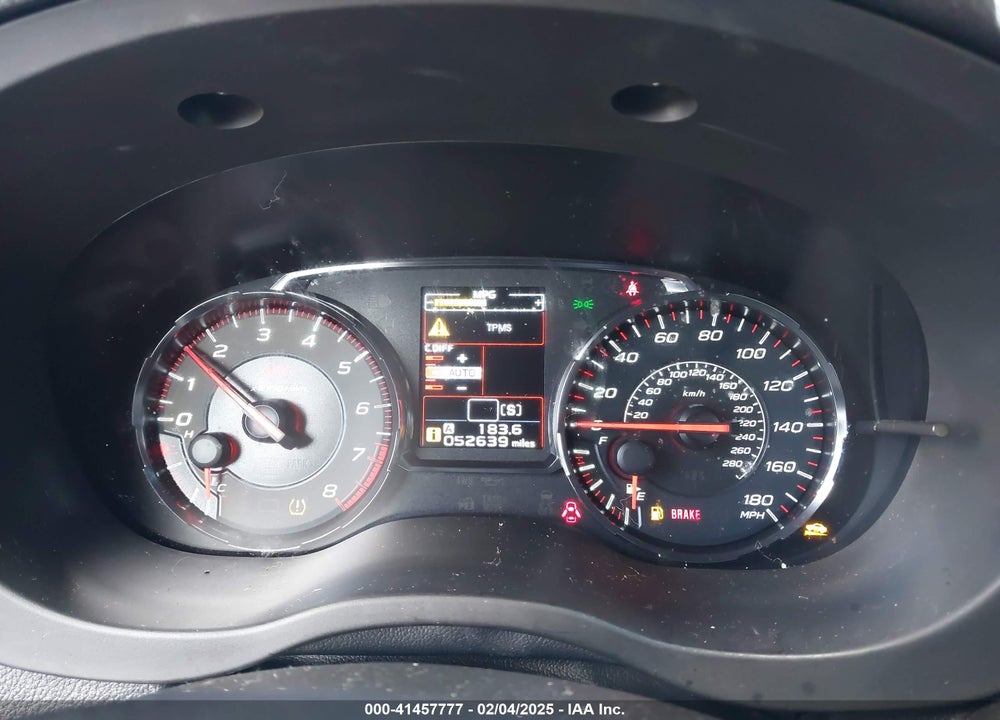 2020 SUBARU WRX VIN: JF1VA2E64L9832071
