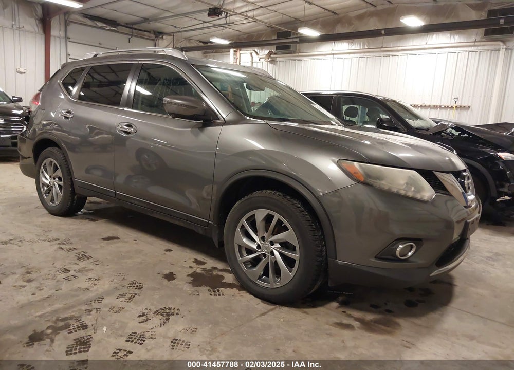 2016 NISSAN ROGUE SL VIN: 5N1AT2MV7GC752585
