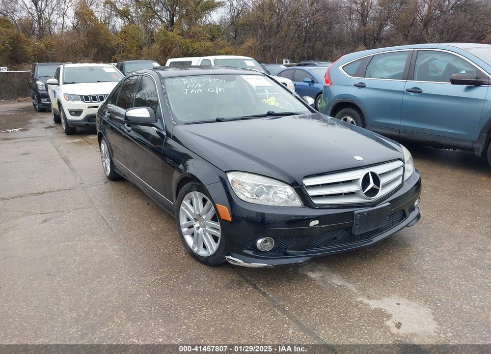 2009 MERCEDES-BENZ C 300 LUXURY/SPORT VIN: WDDGF54X49R076711