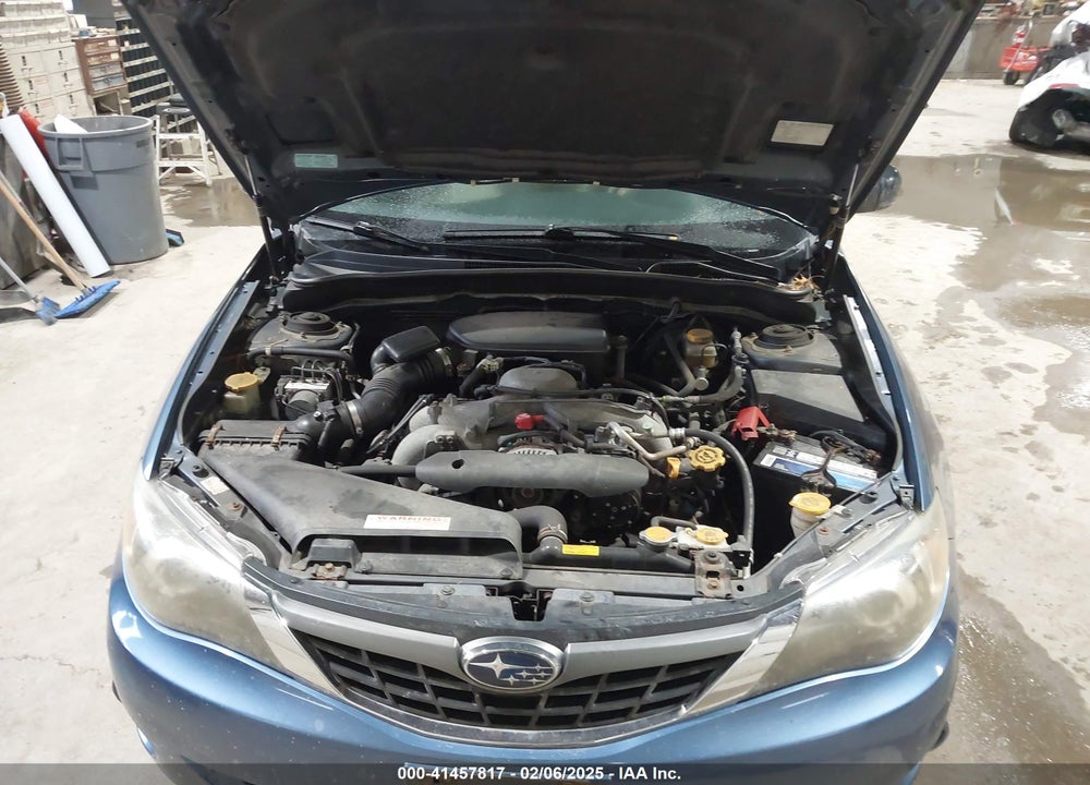 2008 SUBARU IMPREZA VIN: JF1GH61698H837572