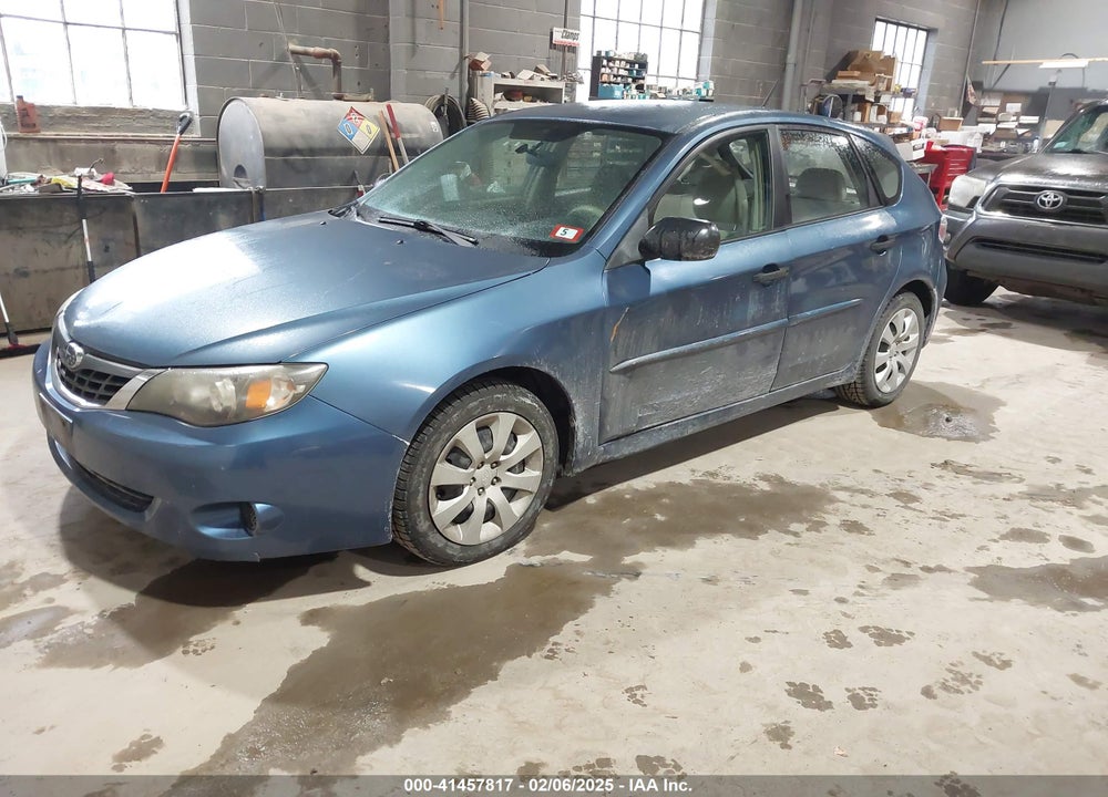 2008 SUBARU IMPREZA VIN: JF1GH61698H837572