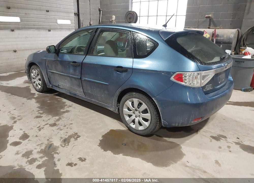 2008 SUBARU IMPREZA VIN: JF1GH61698H837572