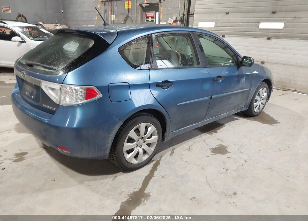 2008 SUBARU IMPREZA VIN: JF1GH61698H837572