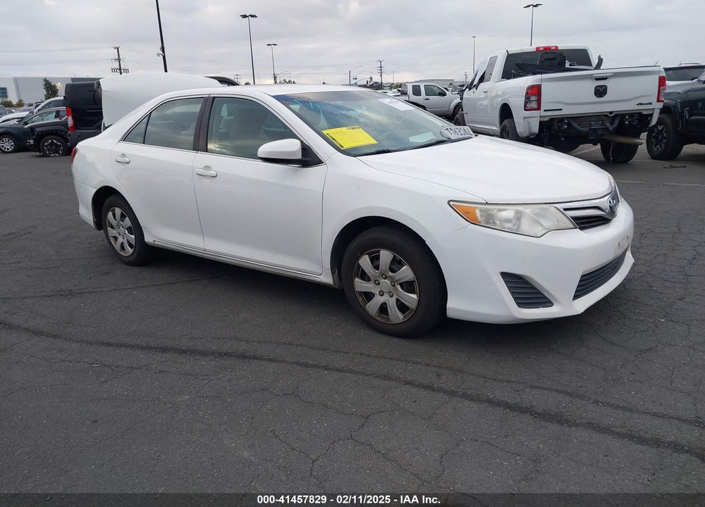 2013 TOYOTA CAMRY LE VIN: 4T1BF1FKXDU708854