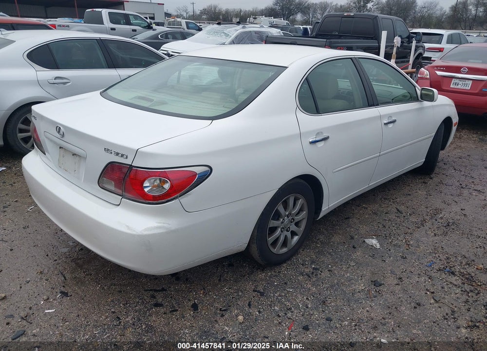 2002 LEXUS ES 300 VIN: JTHBF30G920043176