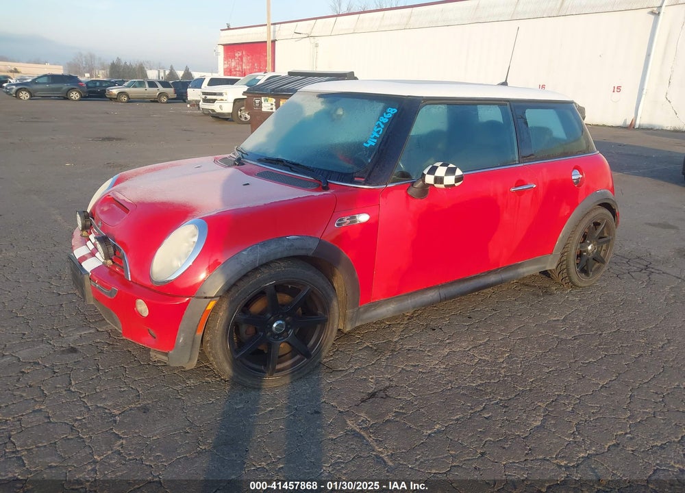 2006 MINI COOPER S VIN: WMWRE33586TJ34857
