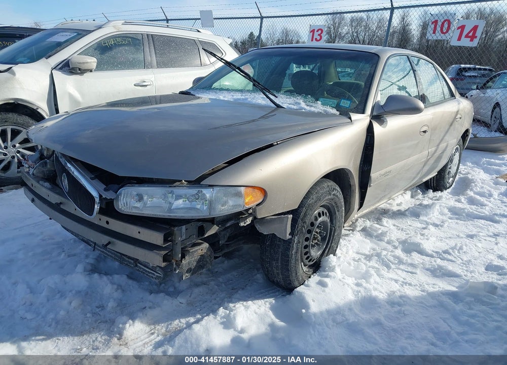 2002 BUICK CENTURY CUSTOM VIN: 2G4WS52J121202386
