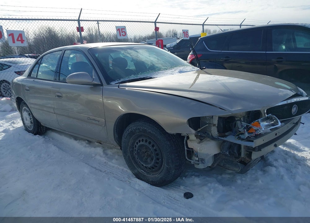 2002 BUICK CENTURY CUSTOM VIN: 2G4WS52J121202386