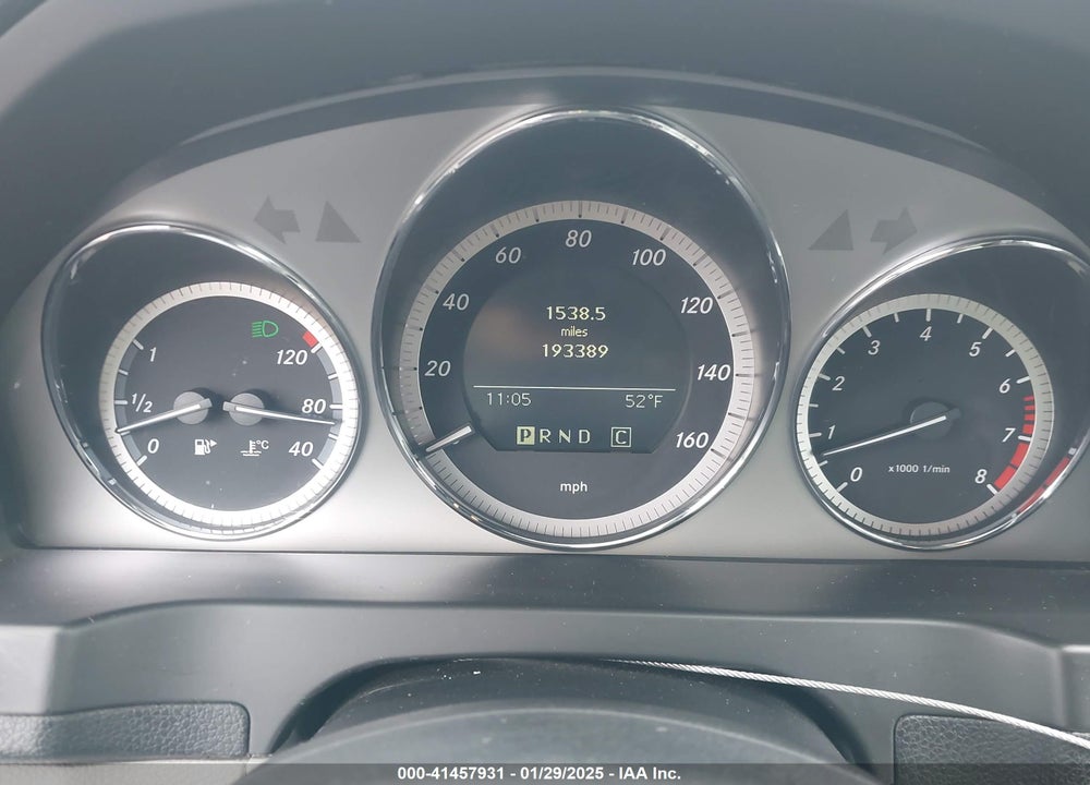 2009 MERCEDES-BENZ C 300 VIN: WDDGF54X59R061523