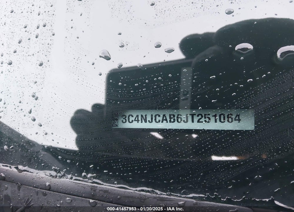 2018 JEEP COMPASS VIN: 3C4NJCAB6JT251064