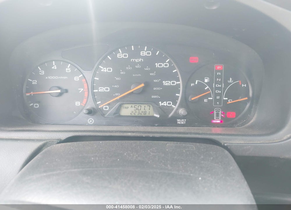2001 HONDA ODYSSEY EX VIN: 2HKRL18771H560298