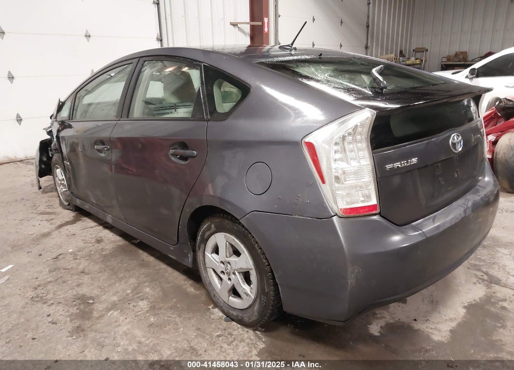 2011 TOYOTA PRIUS THREE VIN: JTDKN3DU6B5303430