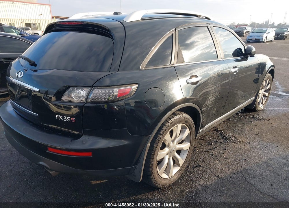 2007 INFINITI FX35 VIN: JNRAS08W97X208192