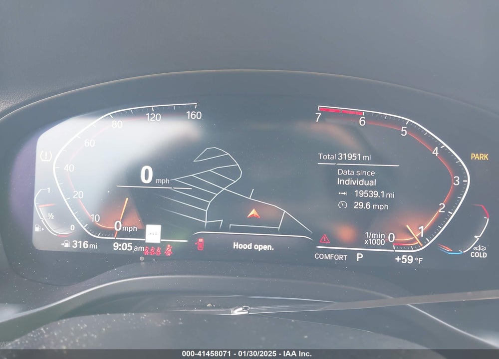 2022 BMW X3 SDRIVE30I VIN: 5UX43DP0XN9M20825