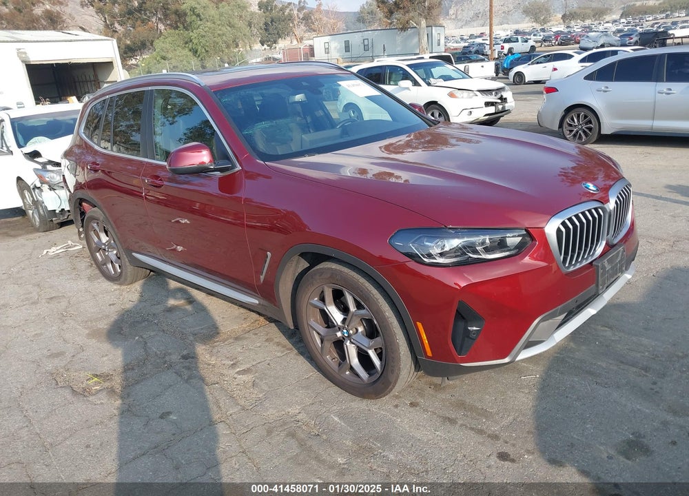 2022 BMW X3 SDRIVE30I VIN: 5UX43DP0XN9M20825
