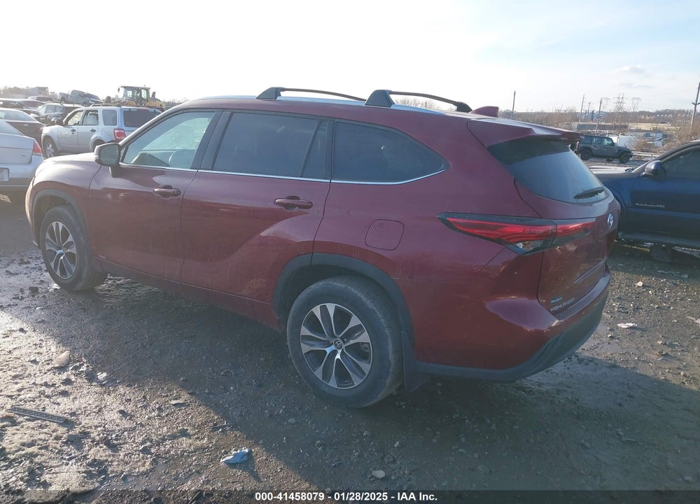 2021 TOYOTA HIGHLANDER HYBRID XLE VIN: 5TDGBRCH7MS064408