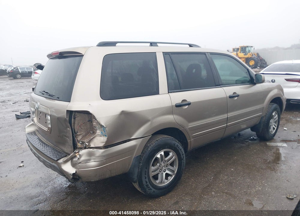 2004 HONDA PILOT EX-L VIN: 2HKYF18564H542705