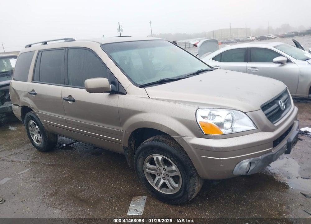 2004 HONDA PILOT EX-L VIN: 2HKYF18564H542705