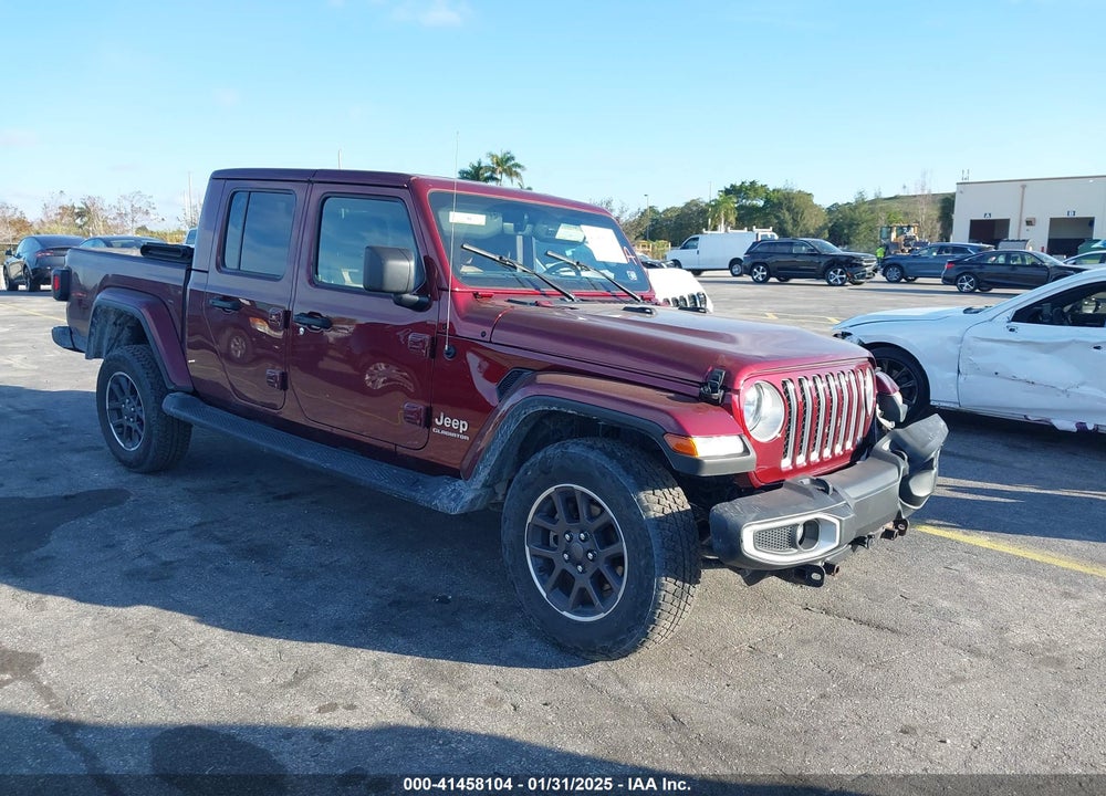 2022 JEEP GLADIATOR OVERLAND 4X4 VIN: 1C6HJTFG1NL106850
