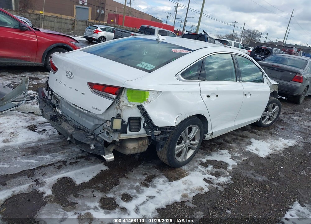 2018 HYUNDAI SONATA LIMITED VIN: 5NPE34AF9JH640090